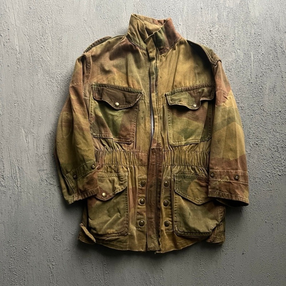Vintage British Denison Smock Medium 1940s Airborne Modified WW2 Paratrooper